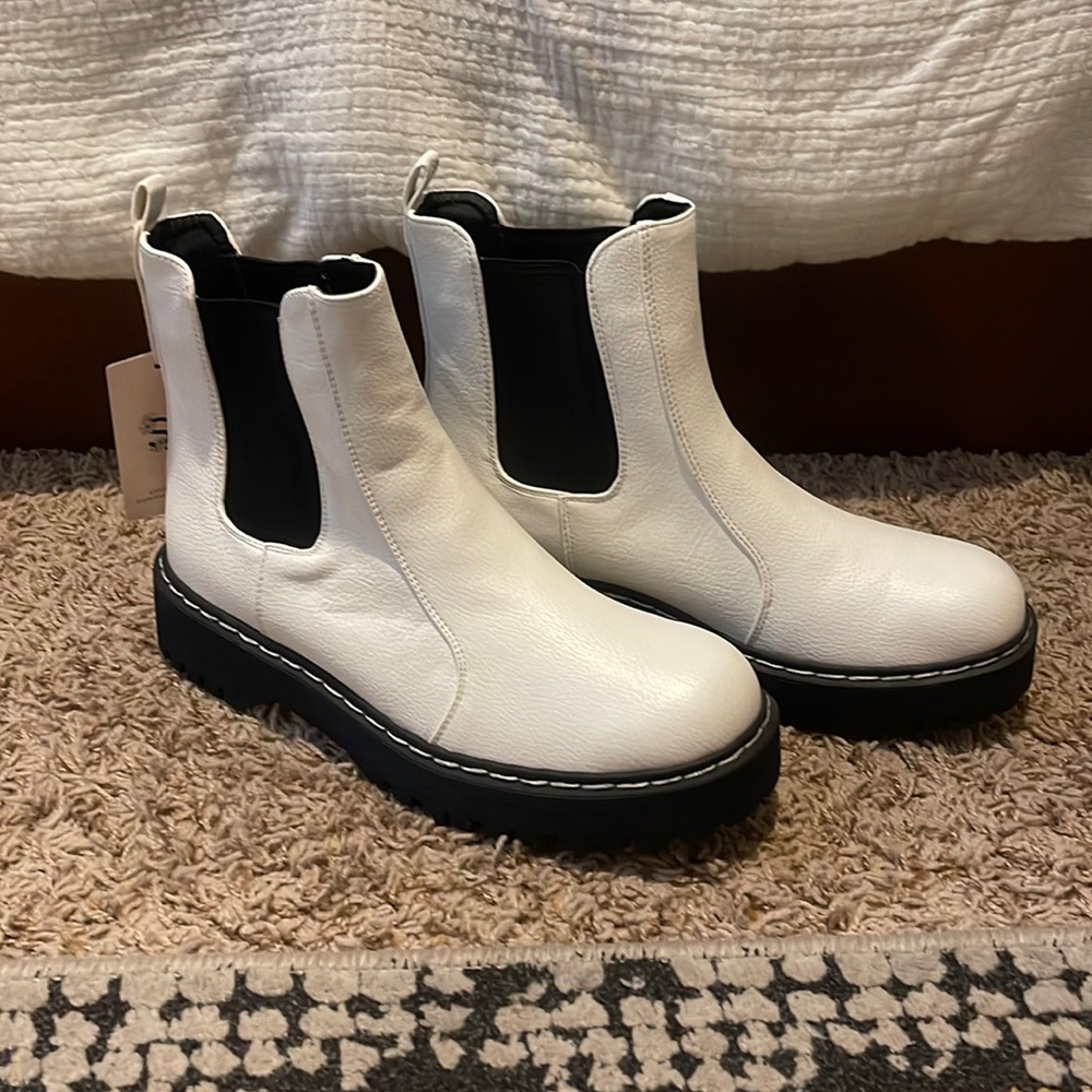 White boots